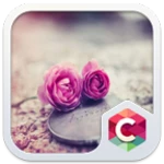 Logo of Pink Roses Theme C Launcher android Application 